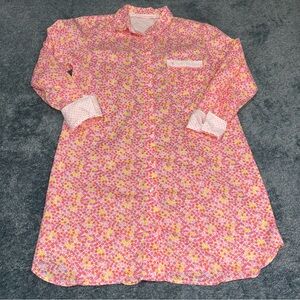 Victoria’s Secret The Mayfair 100% Cotton Sleep Shirt Women’s Size Medium